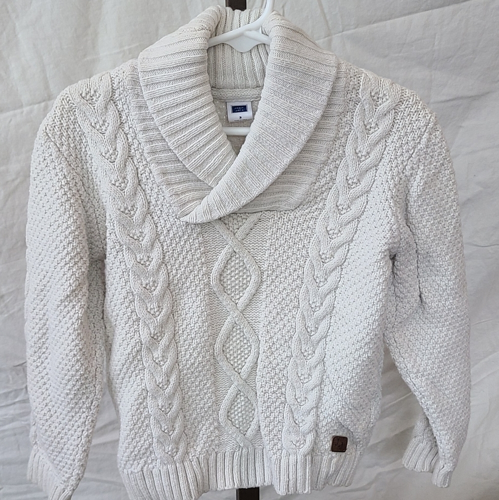 Janie and Jack size 3 boys sweater